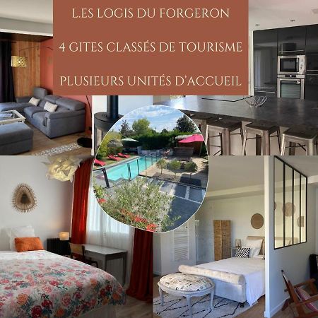 Les Logis Du Forgeron, Gites De Groupe Entre Loire & Vignes Saint-Jean-des-Mauvrets Exterior foto